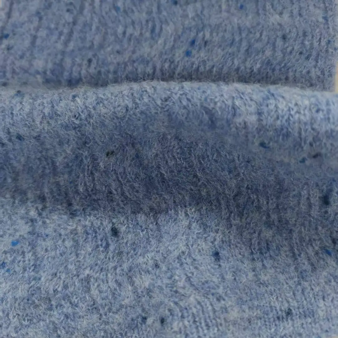 China Yarn for Open Cardigan (Sweater),Dresses (Cardigan Button) (Sweater),Boys Collar Cardigan (Sweater),Girls Raglan Sleeve Cardigan (Sweater) Mossy Yarn Fancy Yarn Recycled Polyester Nylon Spandex BLUE color buy from China wholesaler bulk order at wholesale price free worldwide shipping Alibaba