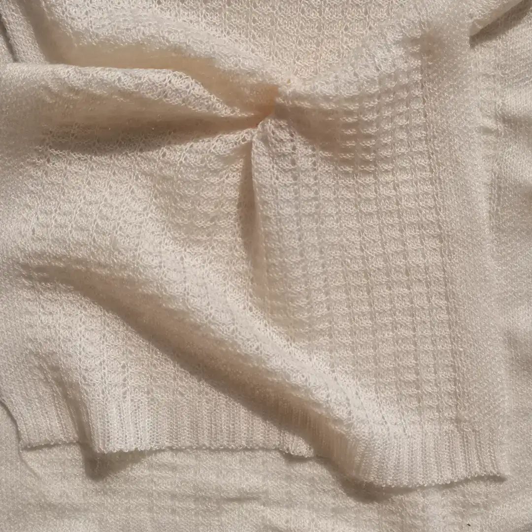 China Yarn for Ladies Vest (Sweater),Men’s Vest (Sweater),Round Neck Pullover (Sweater),Crop Top Pullover (Sweater),Polo T-shirt (Sweater) Semi-Worsted Spun Regular Yarn Acrylic Viscose Ivory color buy from China wholesaler bulk order at wholesale price free worldwide shipping Alibaba
