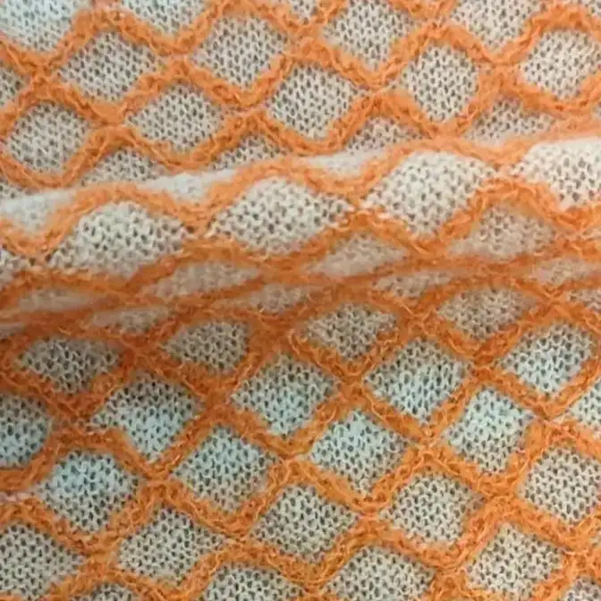 China Yarn for Ladies Vest (Sweater),Roll Neck Jumper (Sweater),Single Button Cardigan (Sweater,Polo Cropped Vest (Sweater) POLO Mossy Yarn Fancy Yarn Wool Acrylic Nylon Orange，white，Brown color buy from China wholesaler bulk order at wholesale price free worldwide shipping Alibaba
