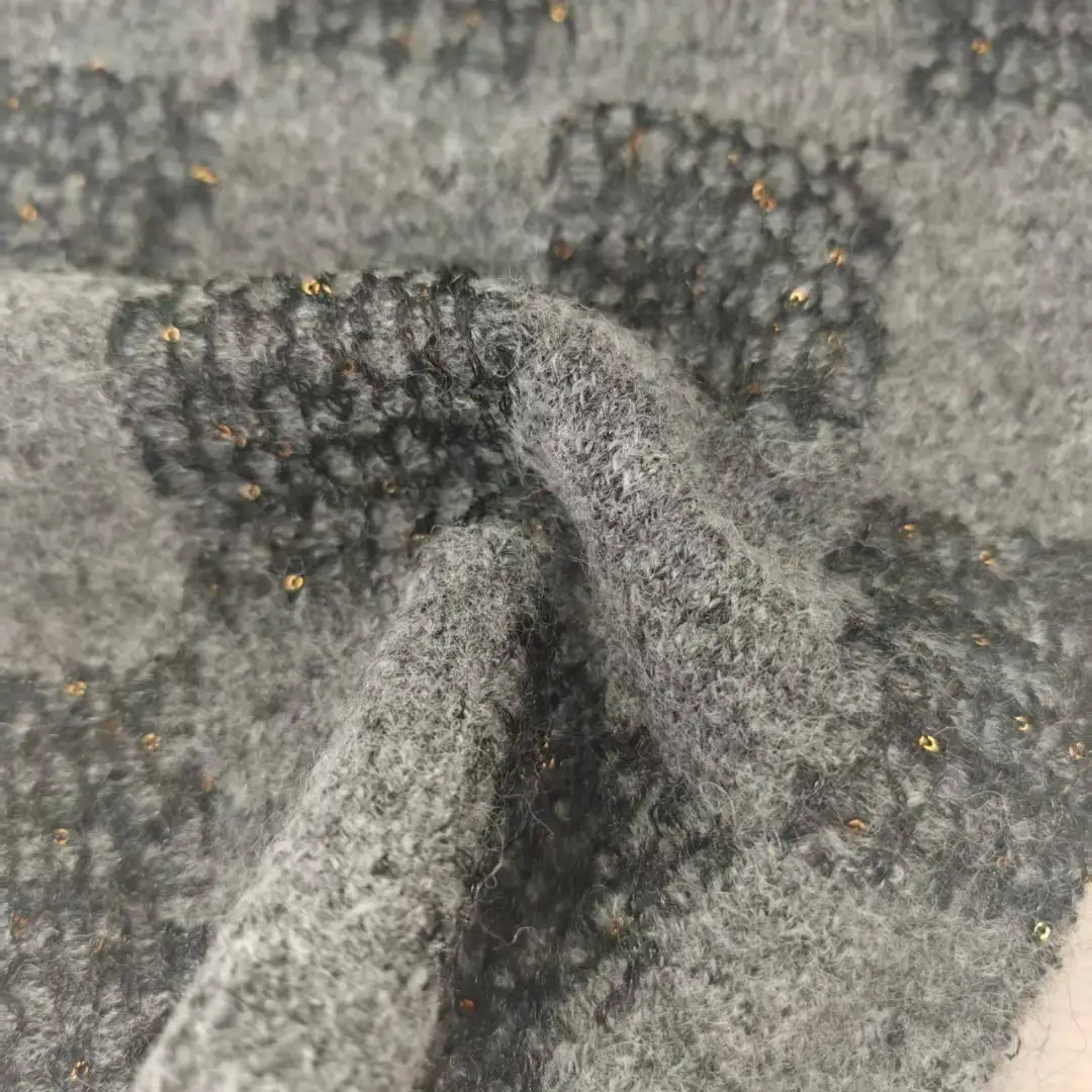 China Yarn for Open Cardigan (Sweater),Full-Zipper Cardigan (Sweater),Half-Zipper Cardigan (Sweater) Mossy Yarn Fancy Yarn Polyester black color buy from China wholesaler bulk order at wholesale price free worldwide shipping Alibaba