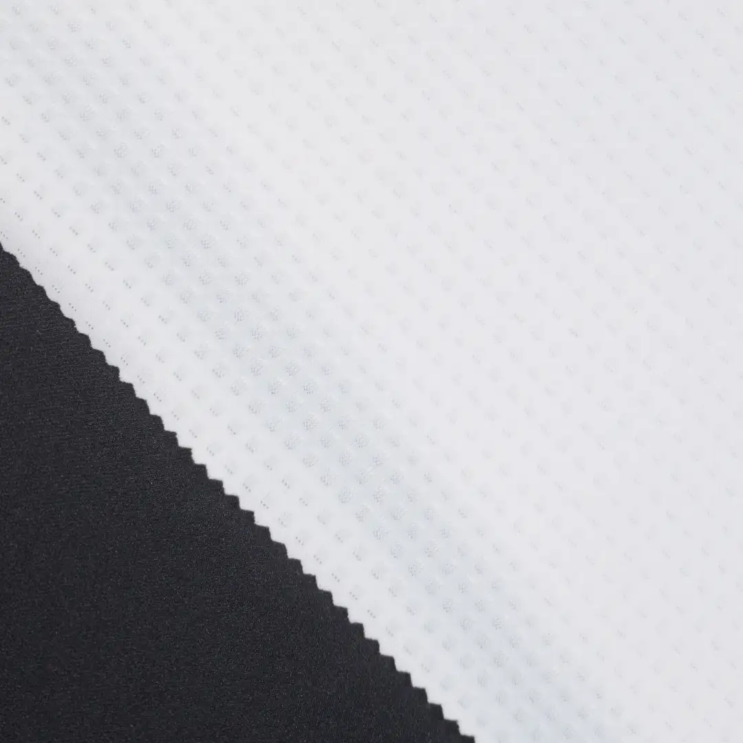 China Fabric for Yoga Clothes Weft Jacquard Knit Fabric Nylon Spandex white color buy from China wholesaler bulk order at wholesale price free worldwide shipping Alibaba