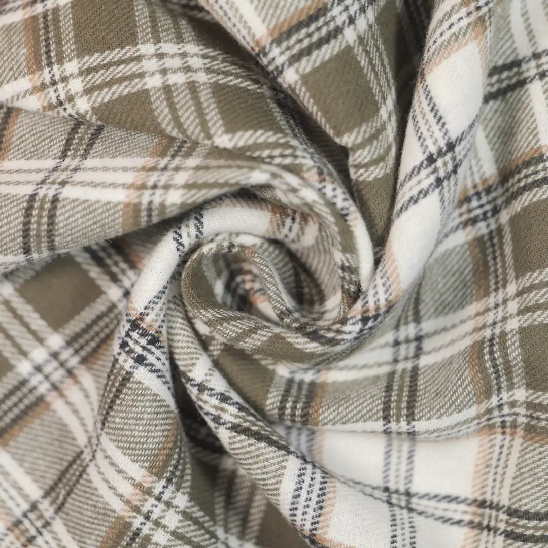 China Fabric for Shirt,Over Shirt Yarn Dyed Check Natural Woven Fabric Cotton green color buy from China wholesaler bulk order at wholesale price free worldwide shipping Alibaba