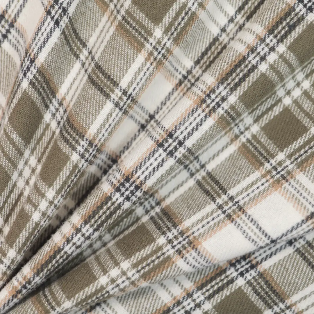 China Fabric for Shirt,Over Shirt Yarn Dyed Check Natural Woven Fabric Cotton green color buy from China wholesaler bulk order at wholesale price free worldwide shipping Alibaba