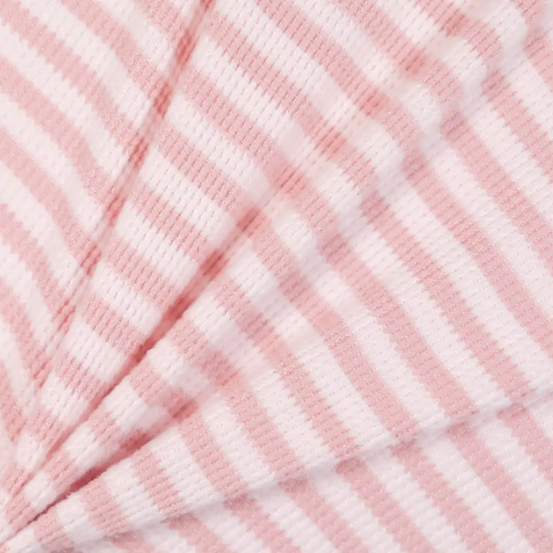 China Fabric for T-Shirt,Polo Shirt,Loungewear Yarn-dyed fabric Knit Fabric Polyester Spandex pink color buy from China wholesaler bulk order at wholesale price free worldwide shipping Alibaba