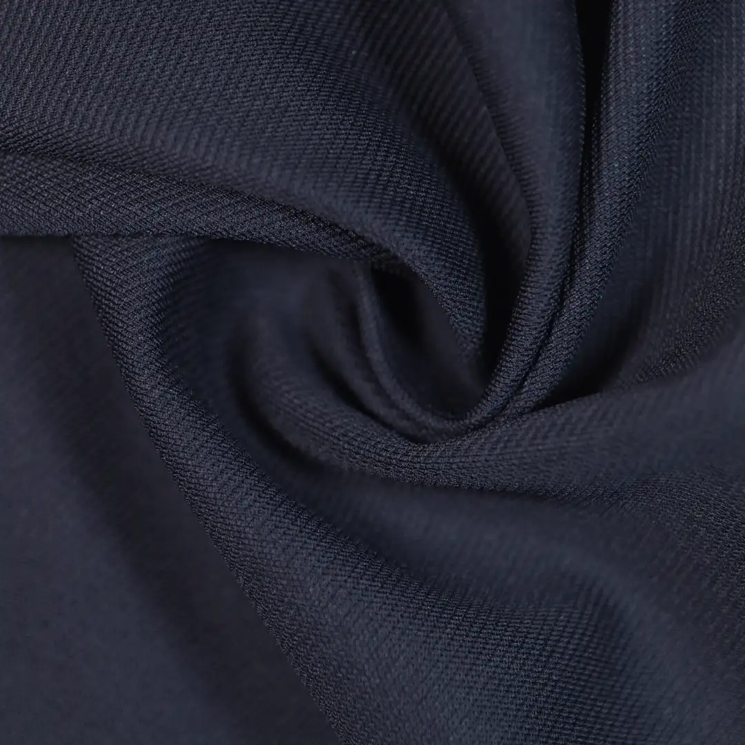 China Fabric for Jackets Jacquard Knit Fabric Polyester Spandex navy color buy from China wholesaler bulk order at wholesale price free worldwide shipping Alibaba