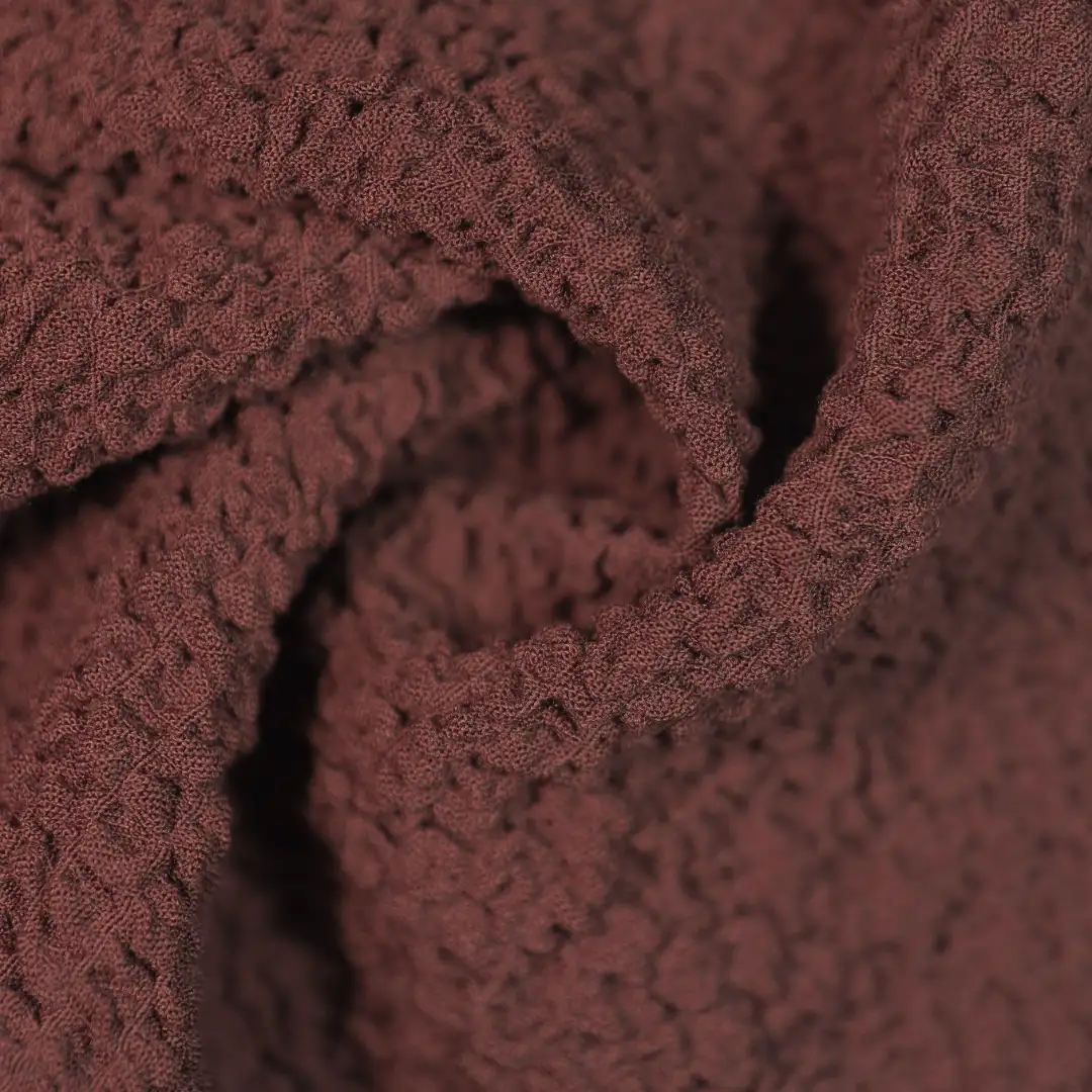 China Fabric for T-Shirt,Polo Shirt,Skirt Cotton Crepe Natural Woven Fabric Cotton coffee color color buy from China wholesaler bulk order at wholesale price free worldwide shipping Alibaba