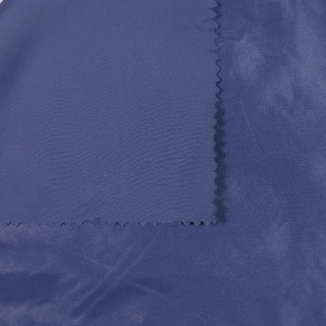China Fabric for Down Jacket Nylon Taffeta Synthetic Woven Fabric Nylon navy color buy from China wholesaler bulk order at wholesale price free worldwide shipping Alibaba