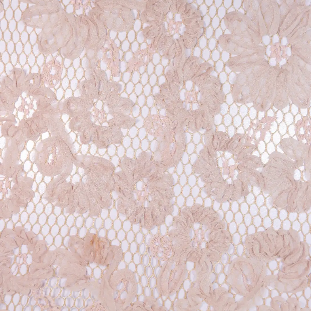 China Fabric for Skirt Mesh Knit Fabric Polyester brown color buy from China wholesaler bulk order at wholesale price free worldwide shipping Alibaba