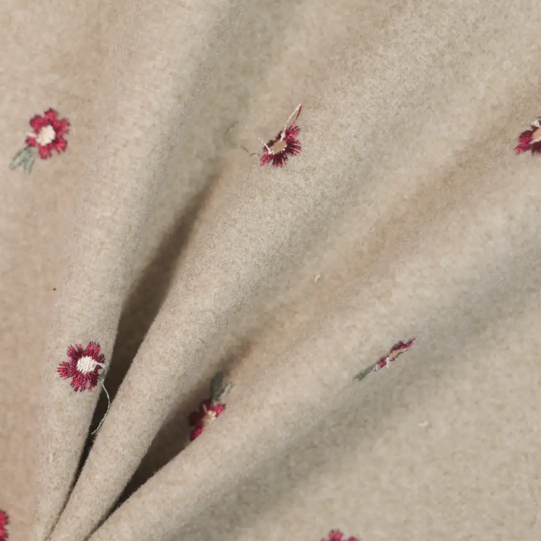 China Fabric for Trench Coat,Overcoat Knit Woolen Fabric Woolen Polyester brown color buy from China wholesaler bulk order at wholesale price free worldwide shipping Alibaba