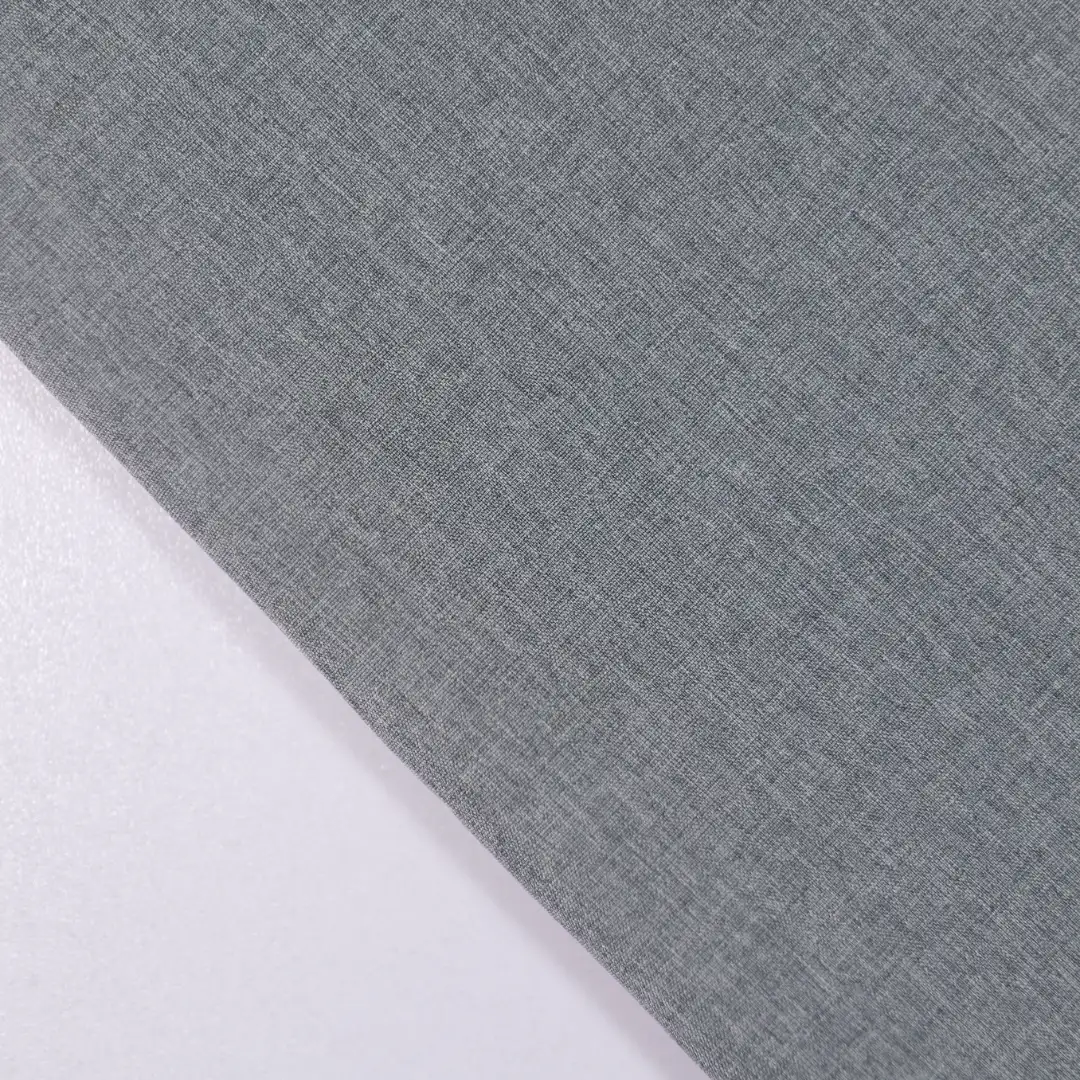 China Fabric for Shirt,Skirt Cotton/Rayon Plain Woven Blended Fabric Polyester PBT Spandex GREY color buy from China wholesaler bulk order at wholesale price free worldwide shipping Alibaba