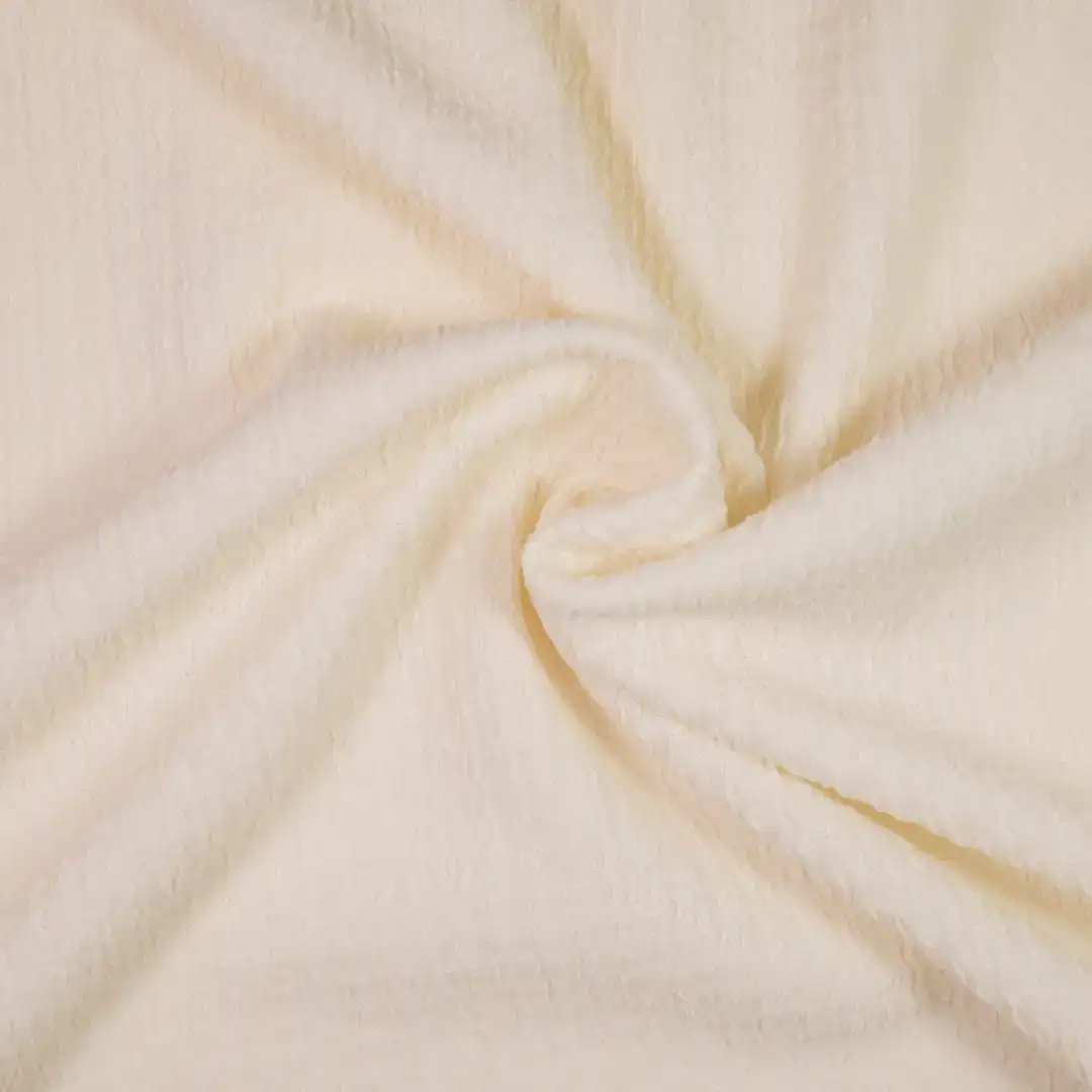 China Fabric for Shirt,Skirt Tricot Knit Fabric Polyester Spandex Bisque color buy from China wholesaler bulk order at wholesale price free worldwide shipping Alibaba