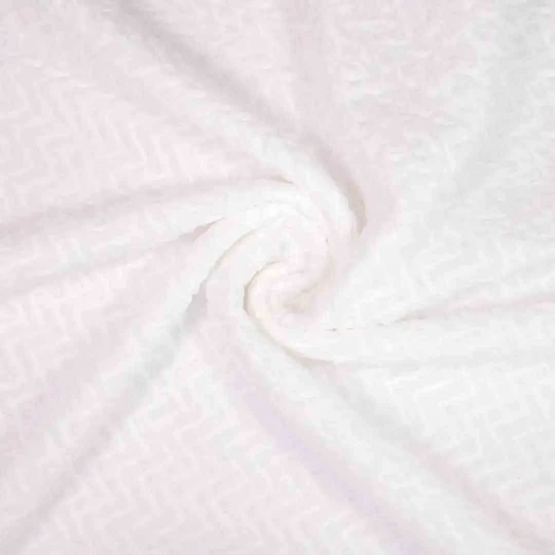 China Fabric for Jackets,Skirt Tricot Knit Fabric Polyester Spandex White color buy from China wholesaler bulk order at wholesale price free worldwide shipping Alibaba