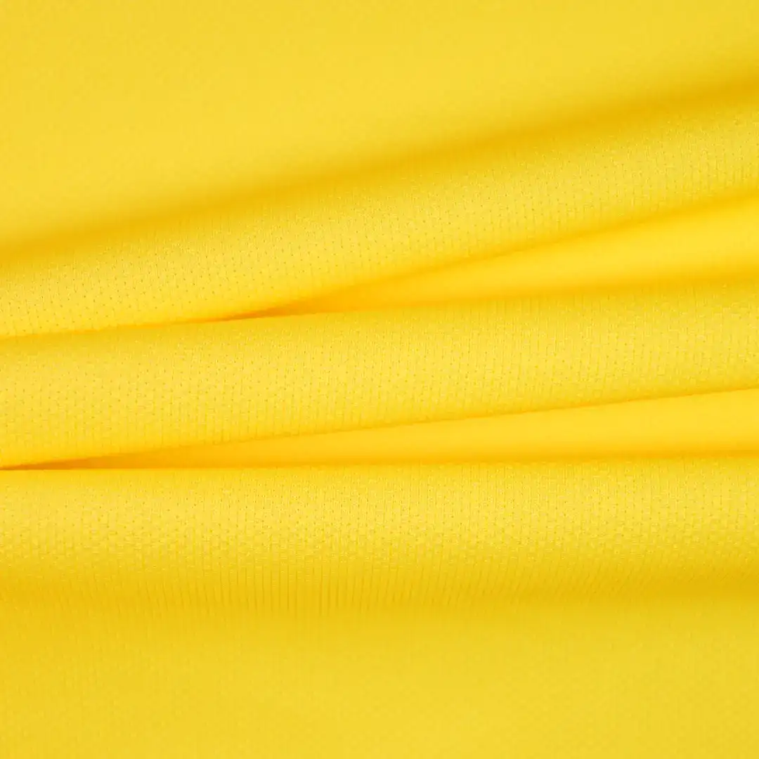 China Fabric for Pants,Polo Shirt,Crop Top Jacquard Knit Fabric Polyester Spandex Yellow color buy from China wholesaler bulk order at wholesale price free worldwide shipping Alibaba
