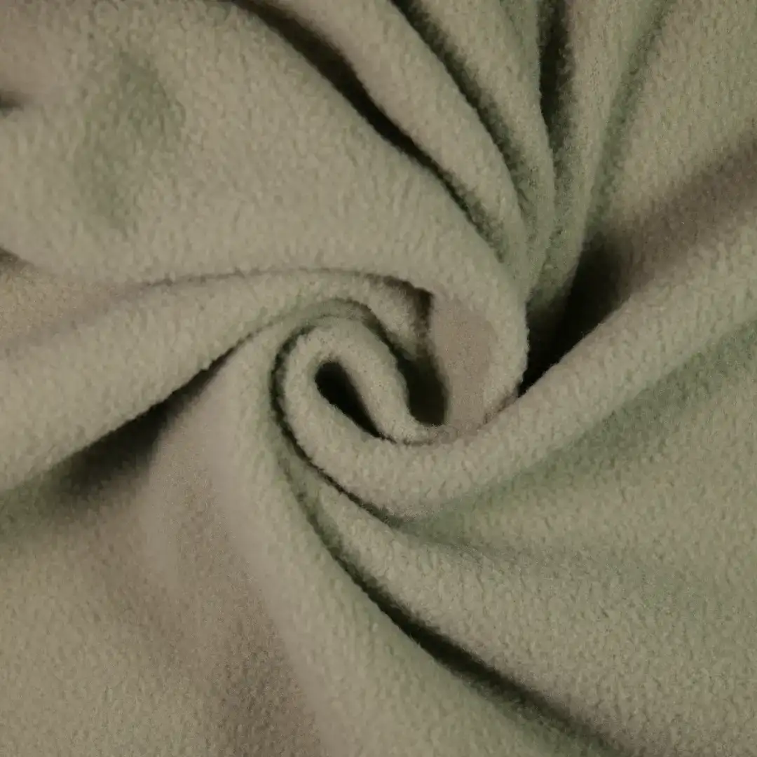 China Fabric for Hoodie,Pajamas,Loungewear Polar Fleece Knit Fabric Polyester army green color buy from China wholesaler bulk order at wholesale price free worldwide shipping Alibaba