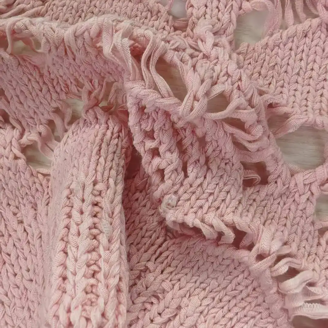 China Yarn for Full-Zipper Cardigan (Sweater),Half-Zipper Cardigan (Sweater),Shirt Long Sleeve Button (Sweater),Shirt Long Sleeve Zipper (Sweater) Flat Tape Yarn Fancy Yarn Cotton Nylon pink/Orange color buy from China wholesaler bulk order at wholesale price free worldwide shipping Alibaba