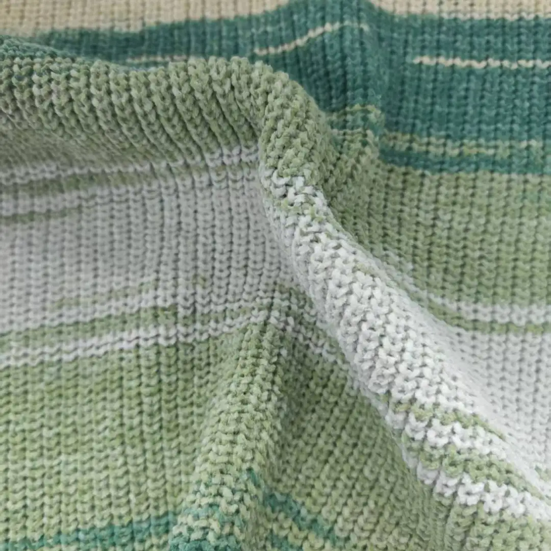 China Yarn for Full-Zipper Cardigan (Sweater),Half-Zipper Cardigan (Sweater),Shirt Long Sleeve Button (Sweater) Matt Chenille Fancy Yarn Recycled Polyester Green color buy from China wholesaler bulk order at wholesale price free worldwide shipping Alibaba