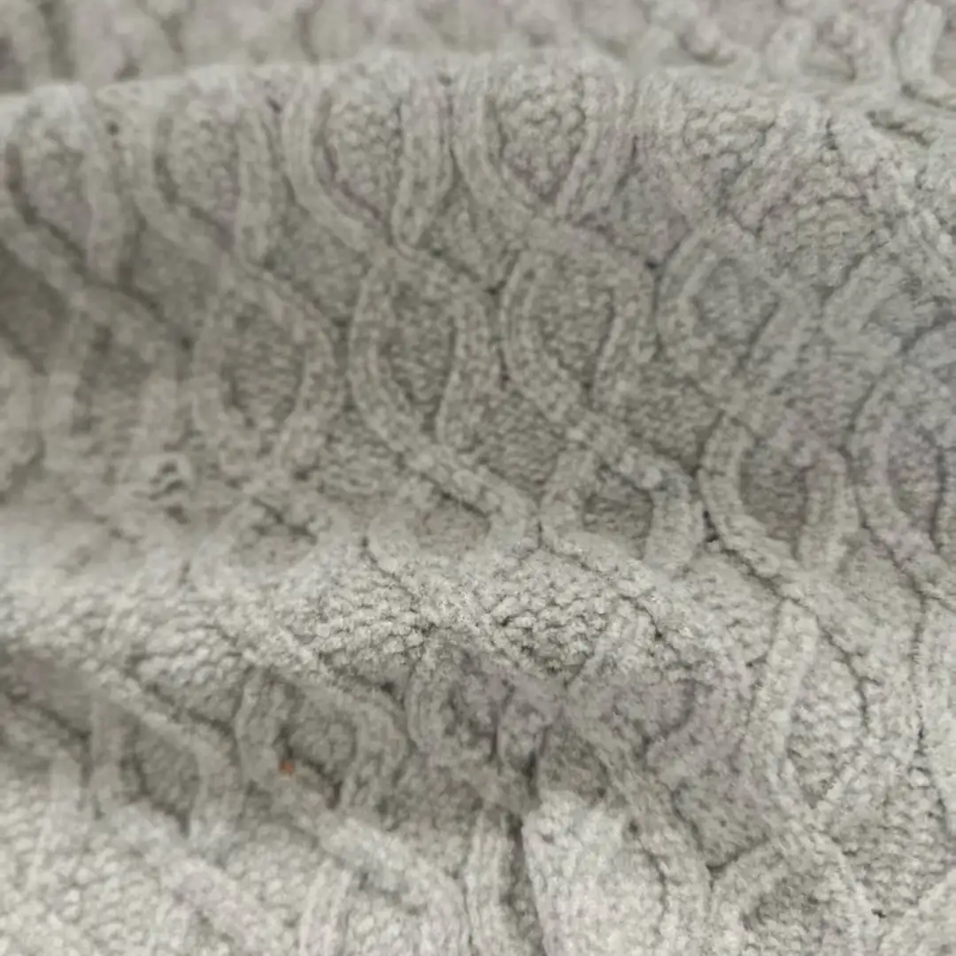 China Yarn for Open Cardigan (Sweater),Full-Zipper Cardigan (Sweater),Half-Zipper Cardigan (Sweater) Shiny Chenille Fancy Yarn Nylon Cotton Gray color buy from China wholesaler bulk order at wholesale price free worldwide shipping Alibaba