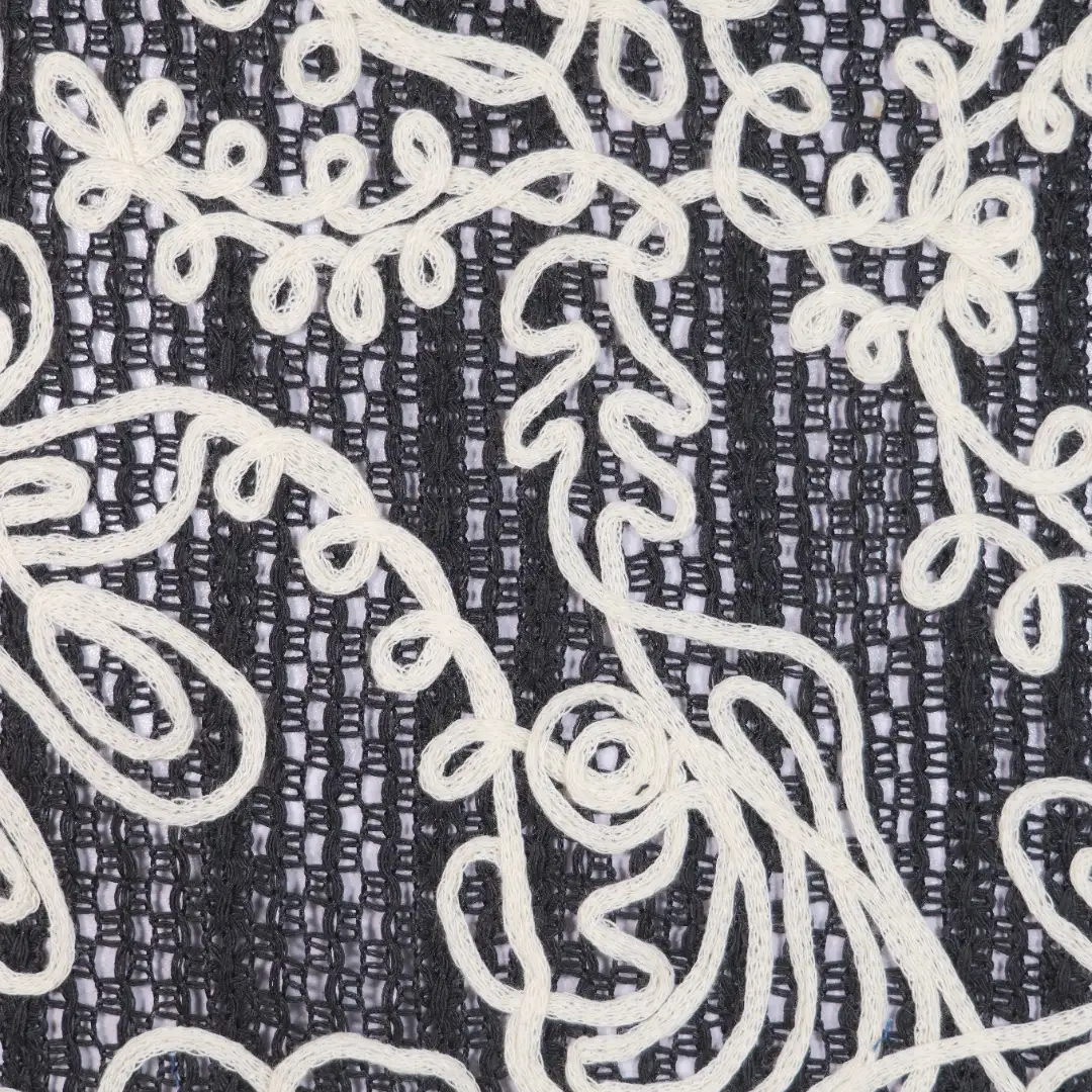 China Fabric for T-Shirt,Skirt Weft Jacquard Knit Fabric Polyester Cotton black color buy from China wholesaler bulk order at wholesale price free worldwide shipping Alibaba