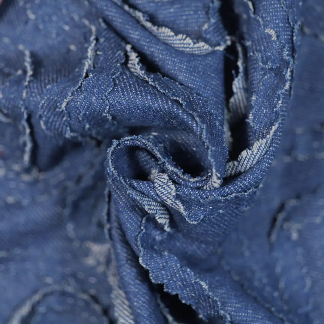 China Fabric for Denim Jacket Cotton/Polyester Denim Denim Cotton Polyester dark bluk color buy from China wholesaler bulk order at wholesale price free worldwide shipping Alibaba