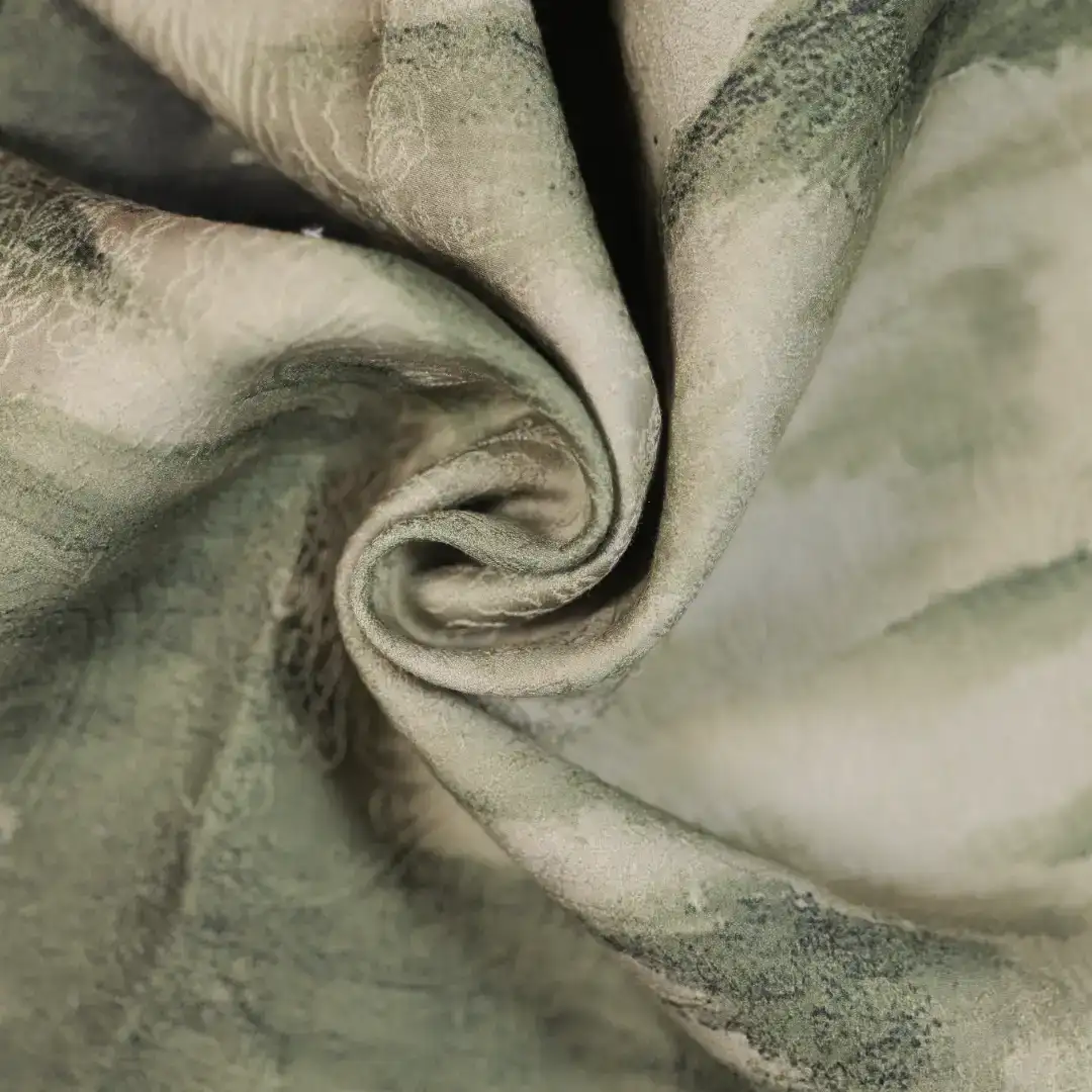 China Fabric for Shirt,Jackets,Skirt Jacquard Woven Blended Fabric Cotton Tencel Linen green 1 color buy from China wholesaler bulk order at wholesale price free worldwide shipping Alibaba