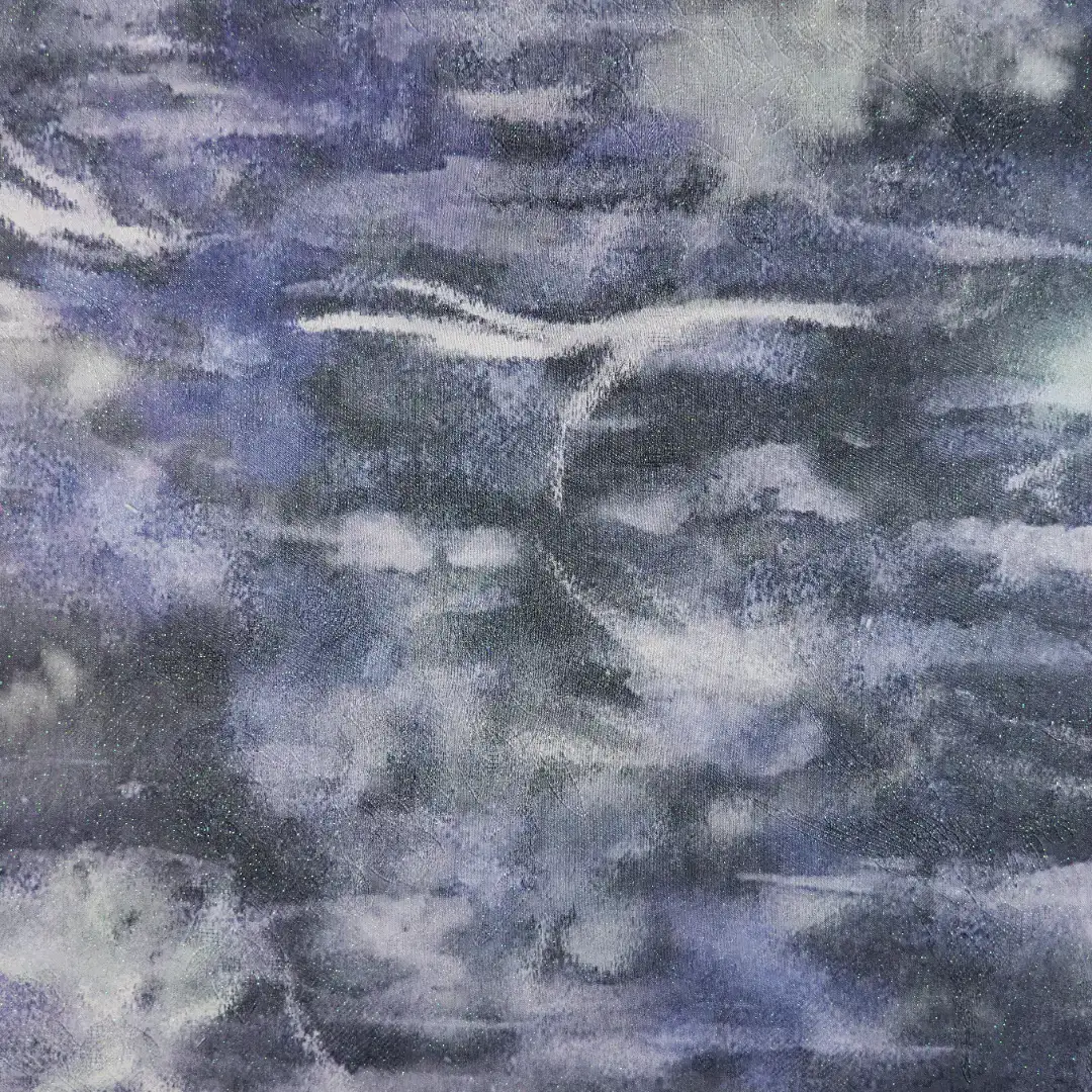 China Fabric for Shirt,Skirt Jacquard Woven Blended Fabric Rayon Cotton Spun Silk Metallic Gold BLUE 3 color buy from China wholesaler bulk order at wholesale price free worldwide shipping Alibaba