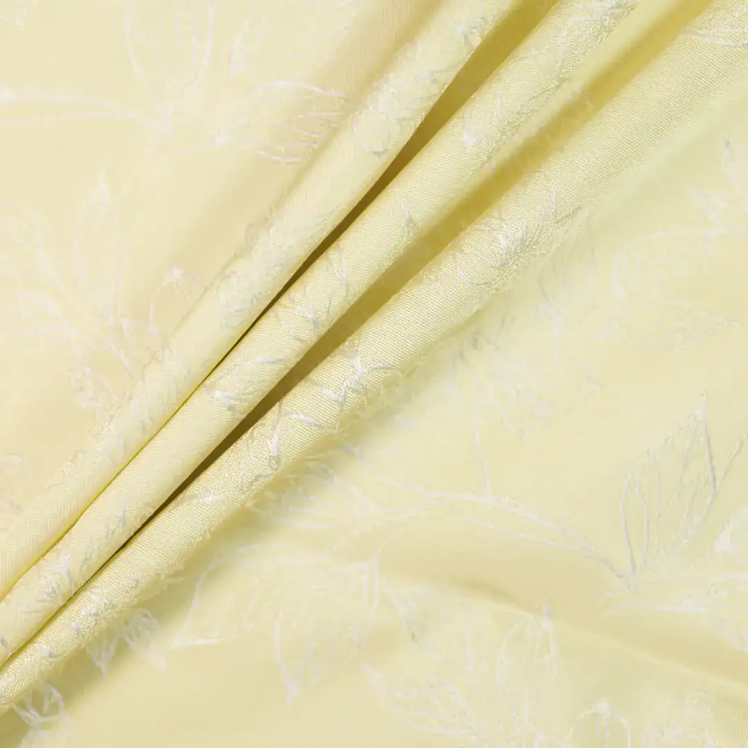 China Fabric for Shirt,Skirt Jacquard Woven Blended Fabric Synthetic Silk Polyester yellow 3 color buy from China wholesaler bulk order at wholesale price free worldwide shipping Alibaba