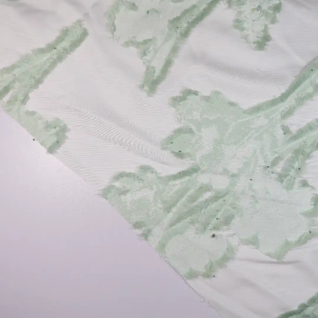 China Fabric for Shirt,Skirt Jacquard Woven Blended Fabric Synthetic Silk Acrylic Polyester Silk Wool green 3 color buy from China wholesaler bulk order at wholesale price free worldwide shipping Alibaba