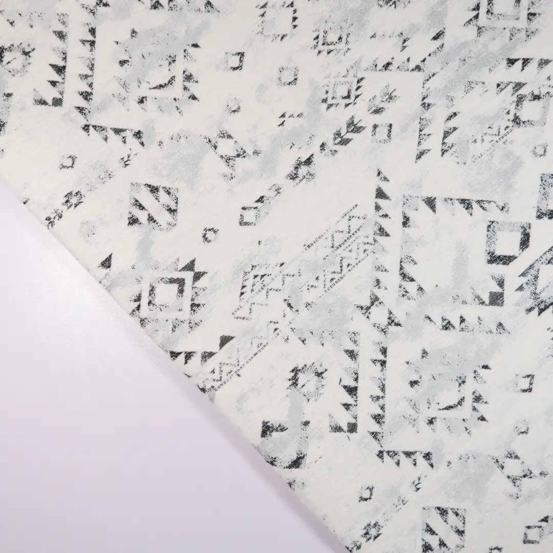 China Fabric for Jackets,Trench Coat Jacquard Woven Blended Fabric Polyester Acrylic Nylon Wool Silk WHITE 2 color buy from China wholesaler bulk order at wholesale price free worldwide shipping Alibaba