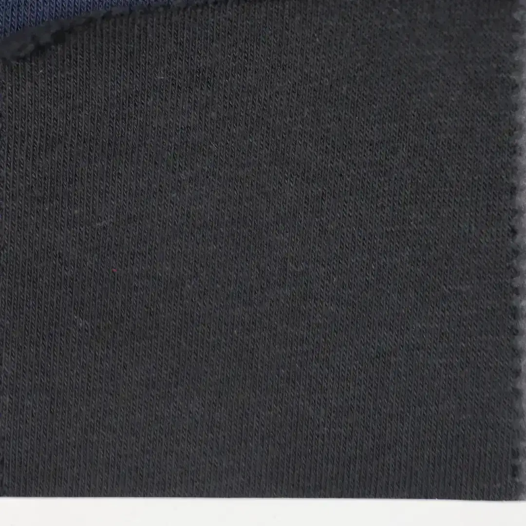 China Fabric for Hoodie Fleece Knit Fabric Cotton Polyester navy color buy from China wholesaler bulk order at wholesale price free worldwide shipping Alibaba