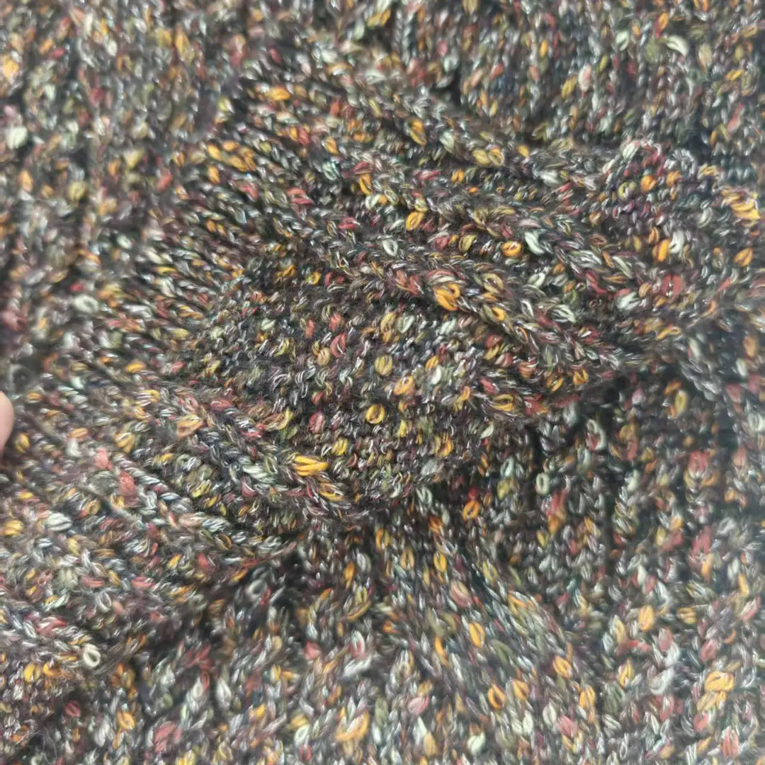 China Yarn for Full-Zipper Cardigan (Sweater),Half-Zipper Cardigan (Sweater),Shirt Long Sleeve Zipper (Sweater) Mossy Yarn Fancy Yarn Recycled Polyester Acrylic Wool Lurex brown color buy from China wholesaler bulk order at wholesale price free worldwide shipping Alibaba