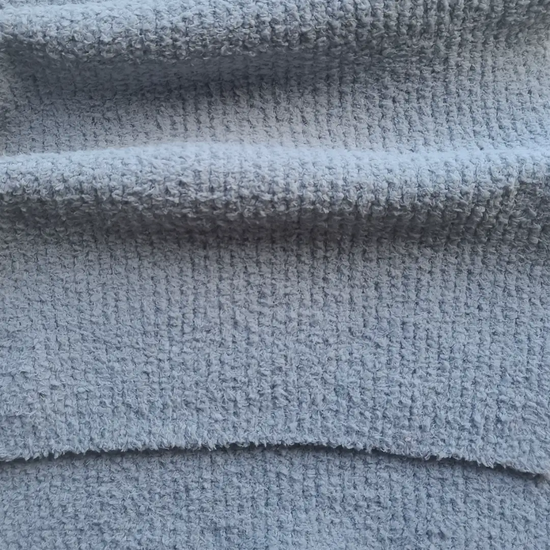 China Yarn for Ladies Vest (Sweater),Men’s Vest (Sweater),Knitted Jacket (Sweater),Crew Neck Pullover (Sweater),Kids Crew-Neck Cardigan (Sweater),Roll Neck Jumper (Sweater) Teddy Yarn Fancy Yarn Polyester Grey/Blue color buy from China wholesaler bulk order at wholesale price free worldwide shipping Alibaba