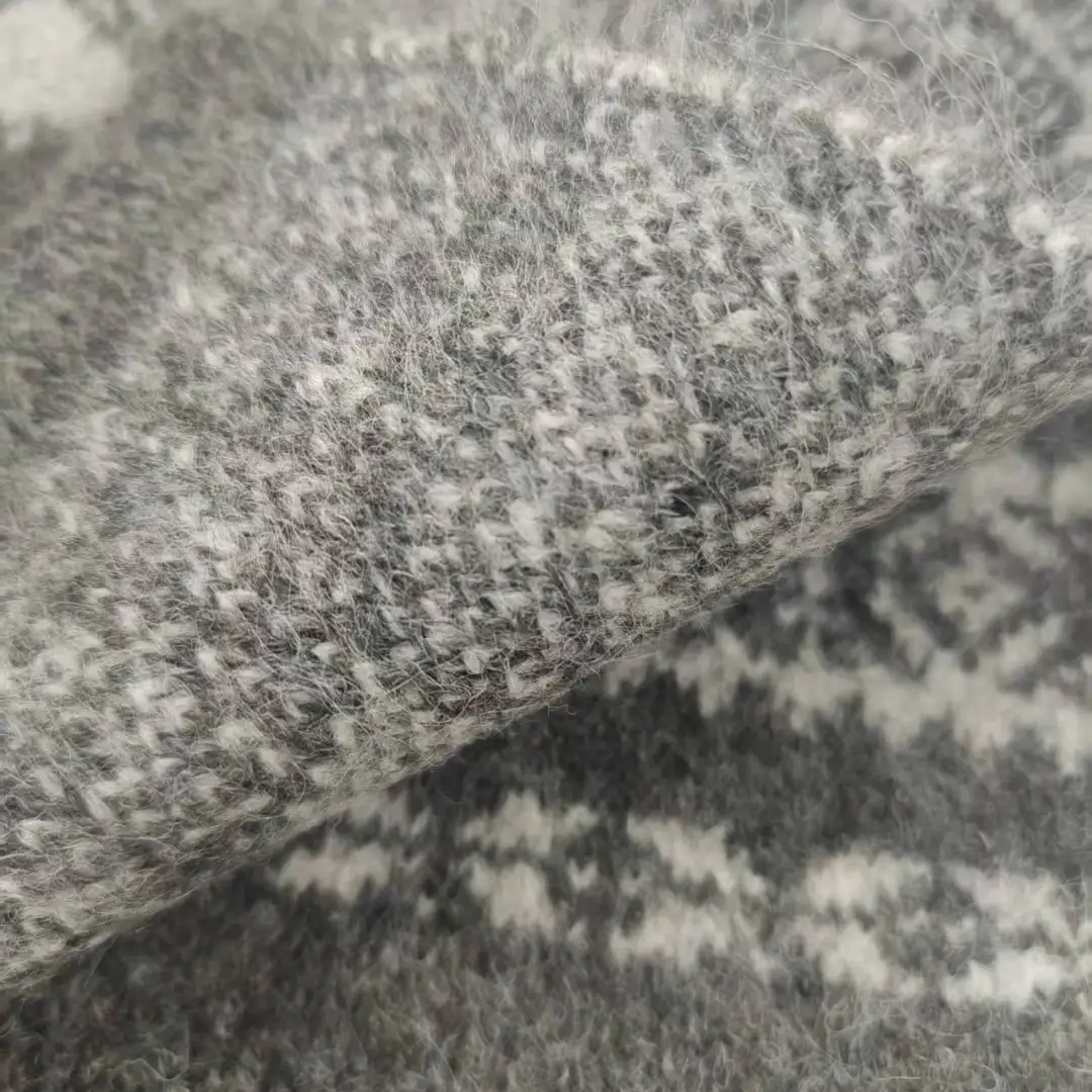 China Yarn for Open Cardigan (Sweater),Shirt Long Sleeve Zipper (Sweater) Mossy Yarn Fancy Yarn Acrylic Alpaca Wool Nylon Polyester Spandex Gray，white color buy from China wholesaler bulk order at wholesale price free worldwide shipping Alibaba