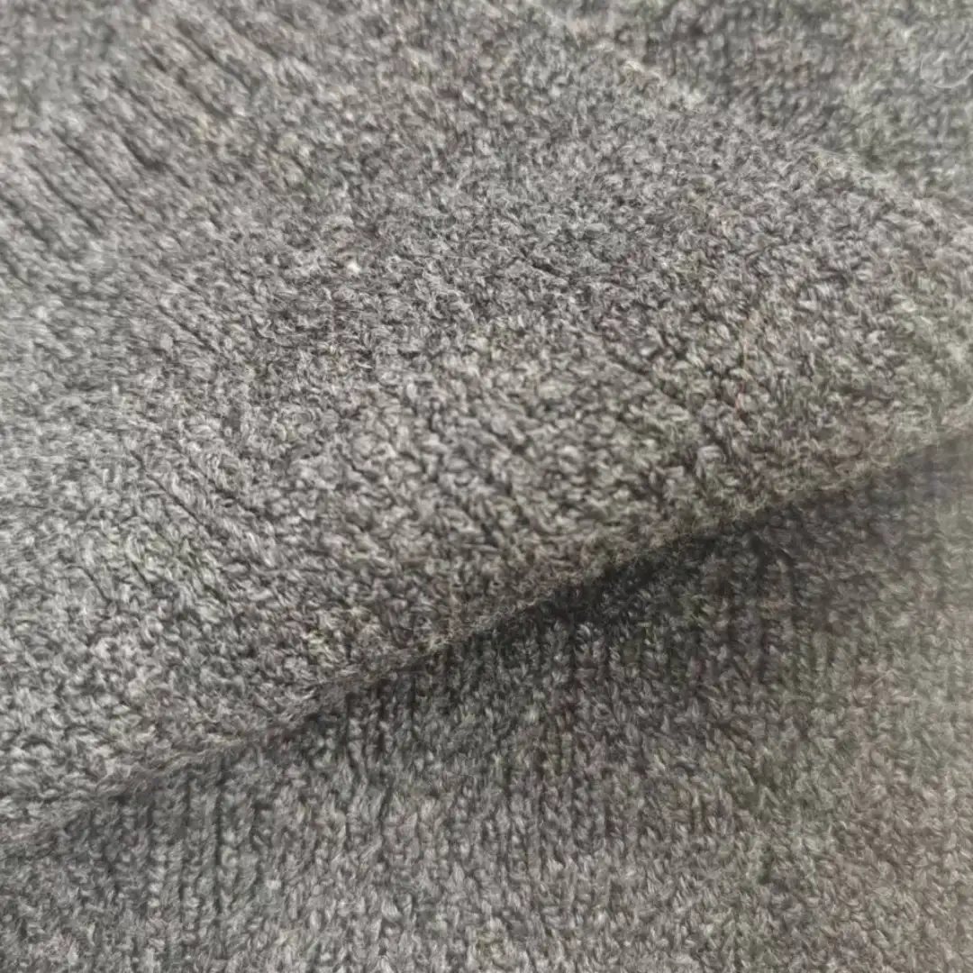 China Yarn for Full-Zipper Cardigan (Sweater),Half-Zipper Cardigan (Sweater),Shirt Half Sleeve Button (Sweater),Shirt Half Sleeve Zipper (Sweater) Core Spun Yarn Regular Yarn Acrylic Viscose Recycled Polyester Gray color buy from China wholesaler bulk order at wholesale price free worldwide shipping Alibaba