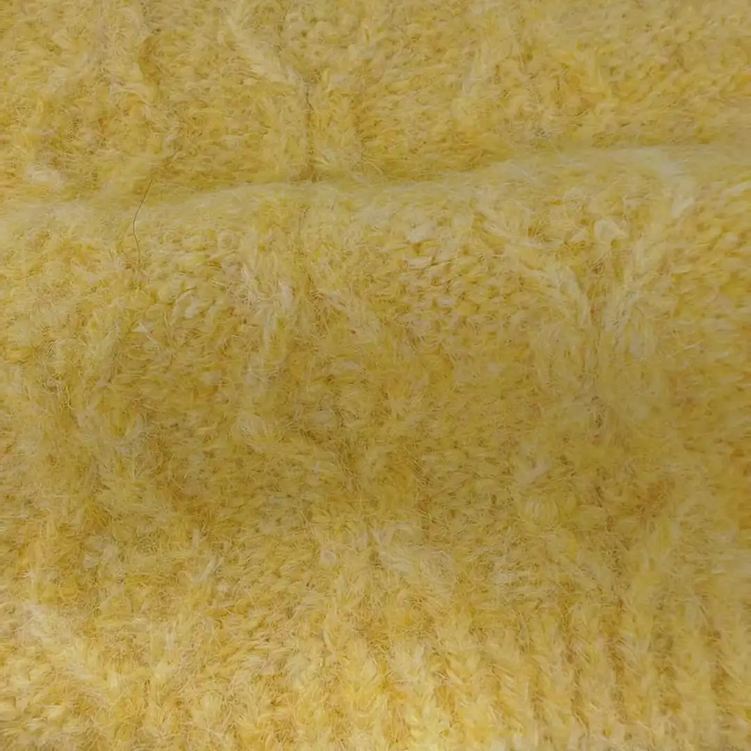 China Yarn for Open Cardigan (Sweater),Full-Zipper Cardigan (Sweater),Shirt Long Sleeve Button (Sweater),Shirt Long Sleeve Zipper (Sweater) Mossy Yarn Fancy Yarn Recycled Polyester Nylon Polyester Wool Spandex yellow color buy from China wholesaler bulk order at wholesale price free worldwide shipping Alibaba