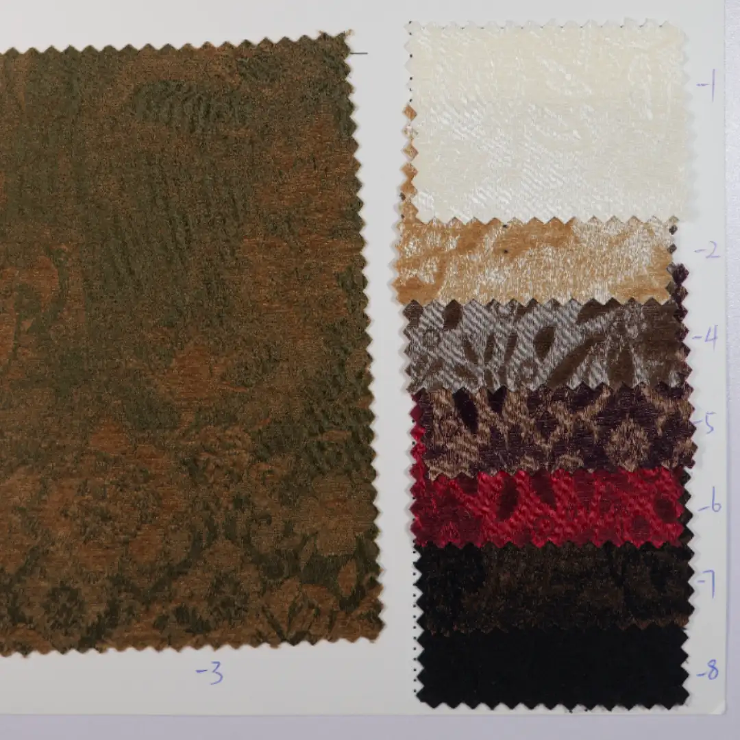 China Fabric for Jackets,Skirt,Open Waistcoat Jacquard Woven Blended Fabric Rayon Polyester coffee 2 color buy from China wholesaler bulk order at wholesale price free worldwide shipping Alibaba