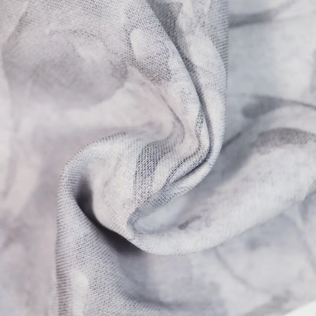 China Fabric for Skirt,Over Shirt,Backless Beach Dress Jacquard Woven Blended Fabric Rayon Nylon Linen GREY color buy from China wholesaler bulk order at wholesale price free worldwide shipping Alibaba