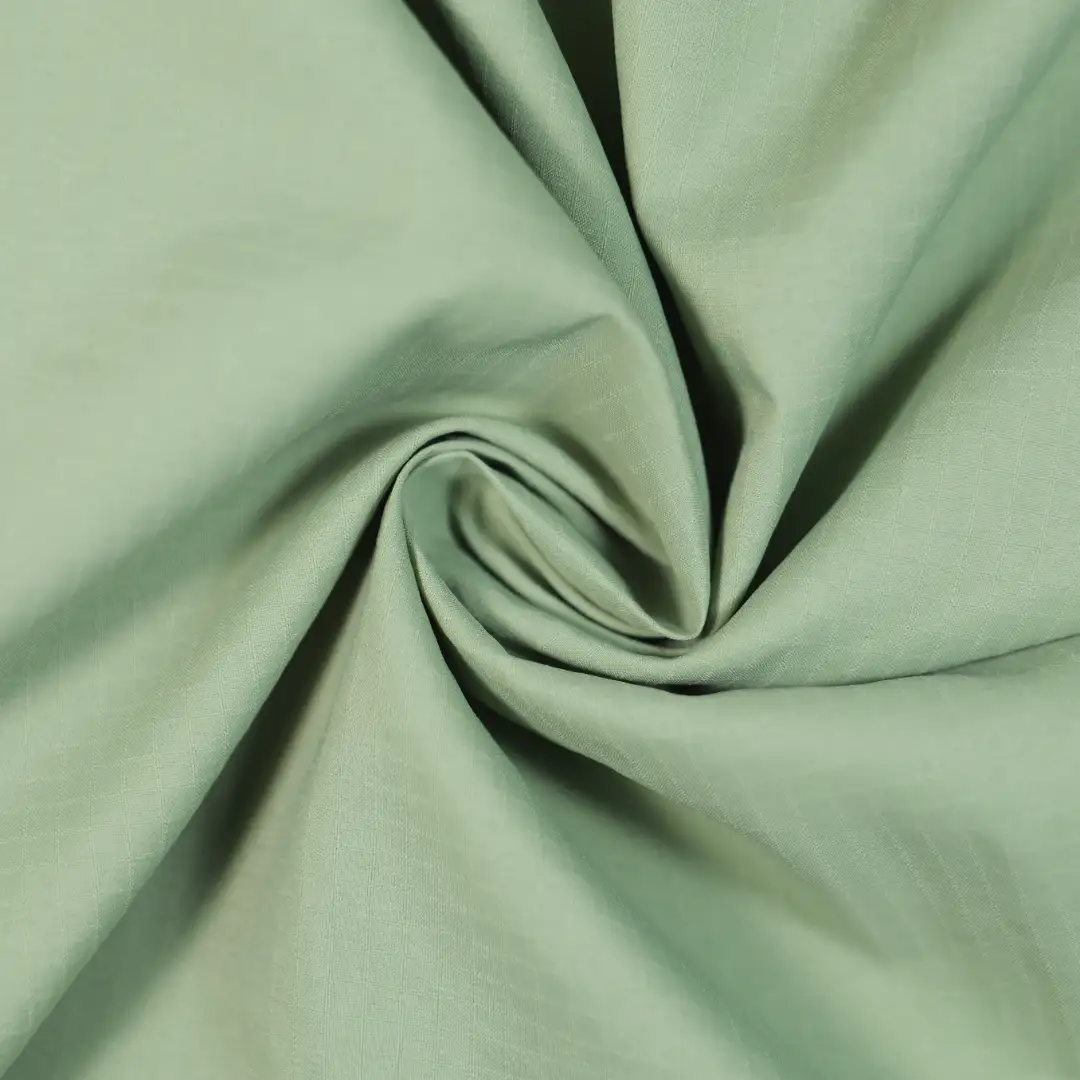 China Fabric for Skirt,Backless Beach Dress Twill Synthetic Woven Fabric Nylon green color buy from China wholesaler bulk order at wholesale price free worldwide shipping Alibaba