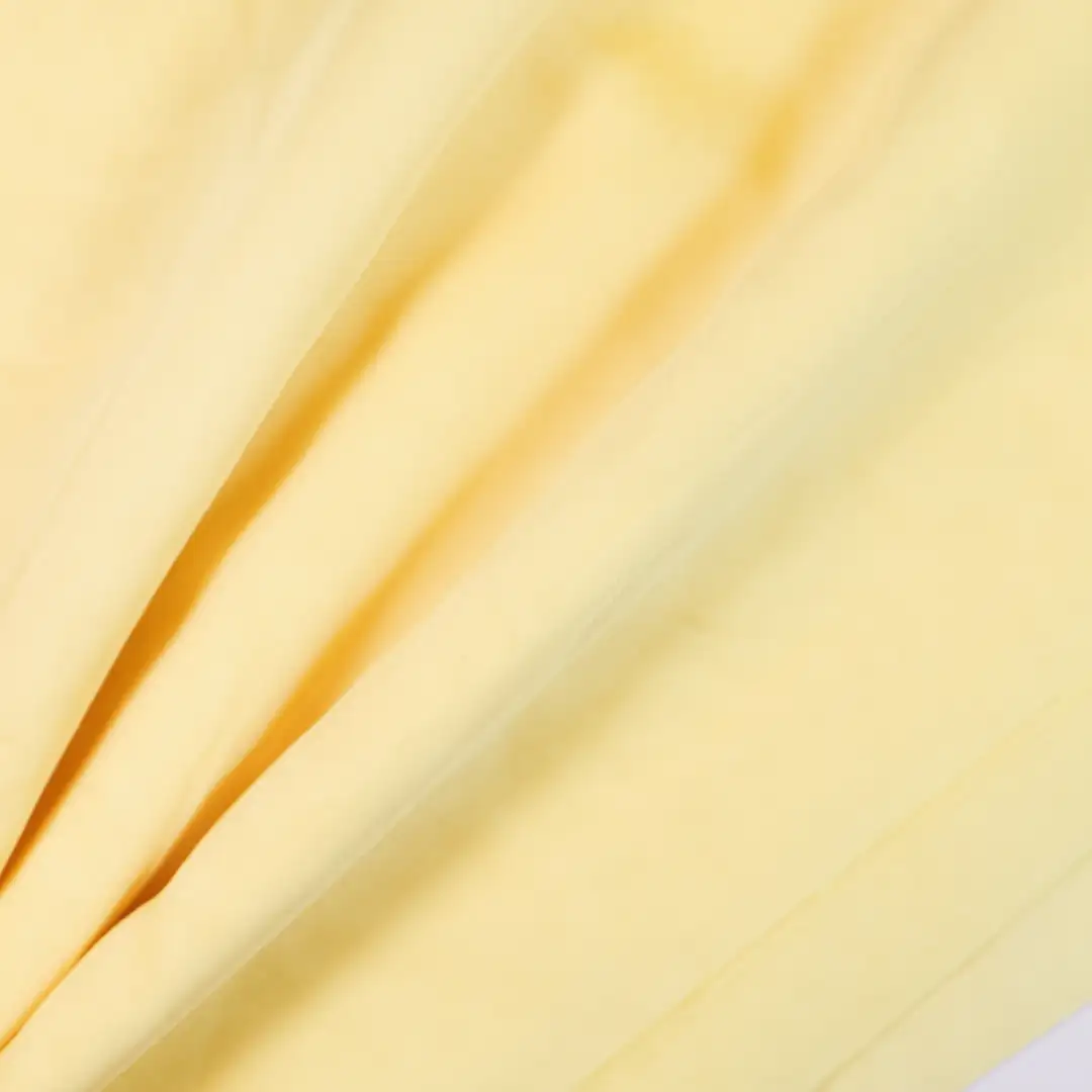 China Fabric for Shirt,Skirt,Backless Beach Dress Chiffon Natural Woven Fabric Lyocell Polyester yellow color buy from China wholesaler bulk order at wholesale price free worldwide shipping Alibaba