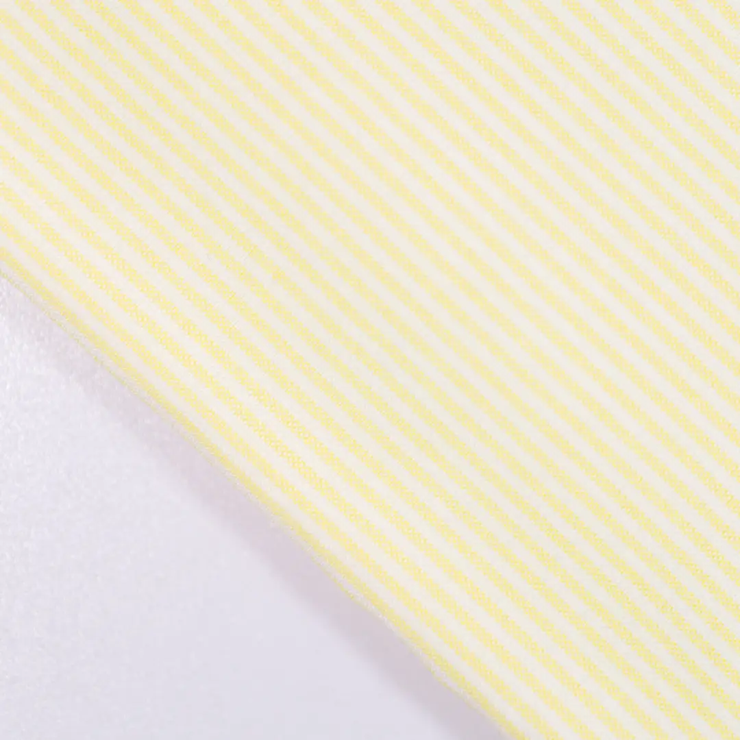 China Fabric for Skirt,Backless Beach Dress,Strap Midi Dress Yarn Dyed Stripe Woven Blended Fabric Cotton Polyester YELLOW color buy from China wholesaler bulk order at wholesale price free worldwide shipping Alibaba