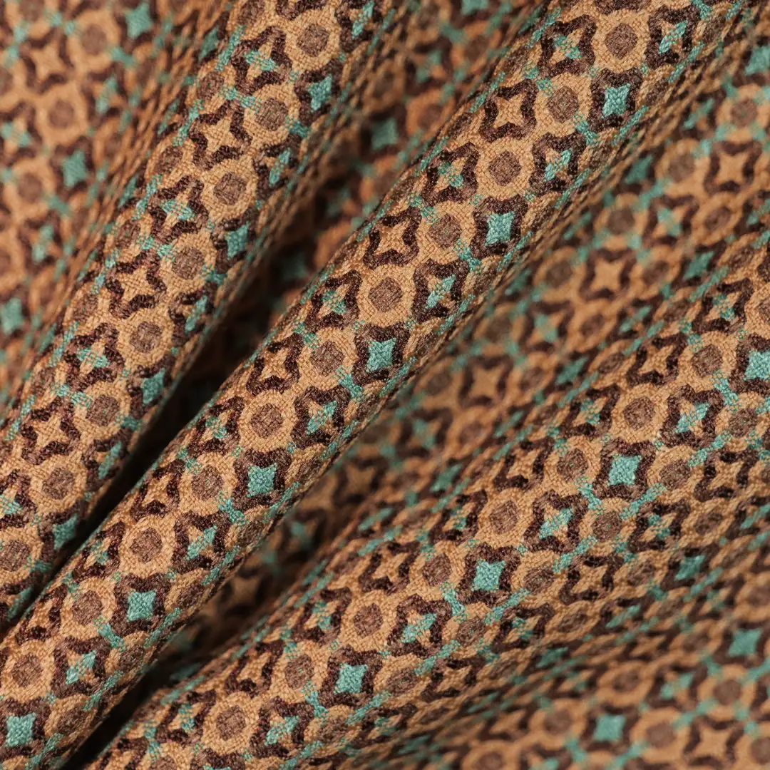 China Fabric for Skirt,Backless Beach Dress,Long Sleeve Base Layer Top Jacquard Woven Blended Fabric Polyester Rayon COLOFUL color buy from China wholesaler bulk order at wholesale price free worldwide shipping Alibaba