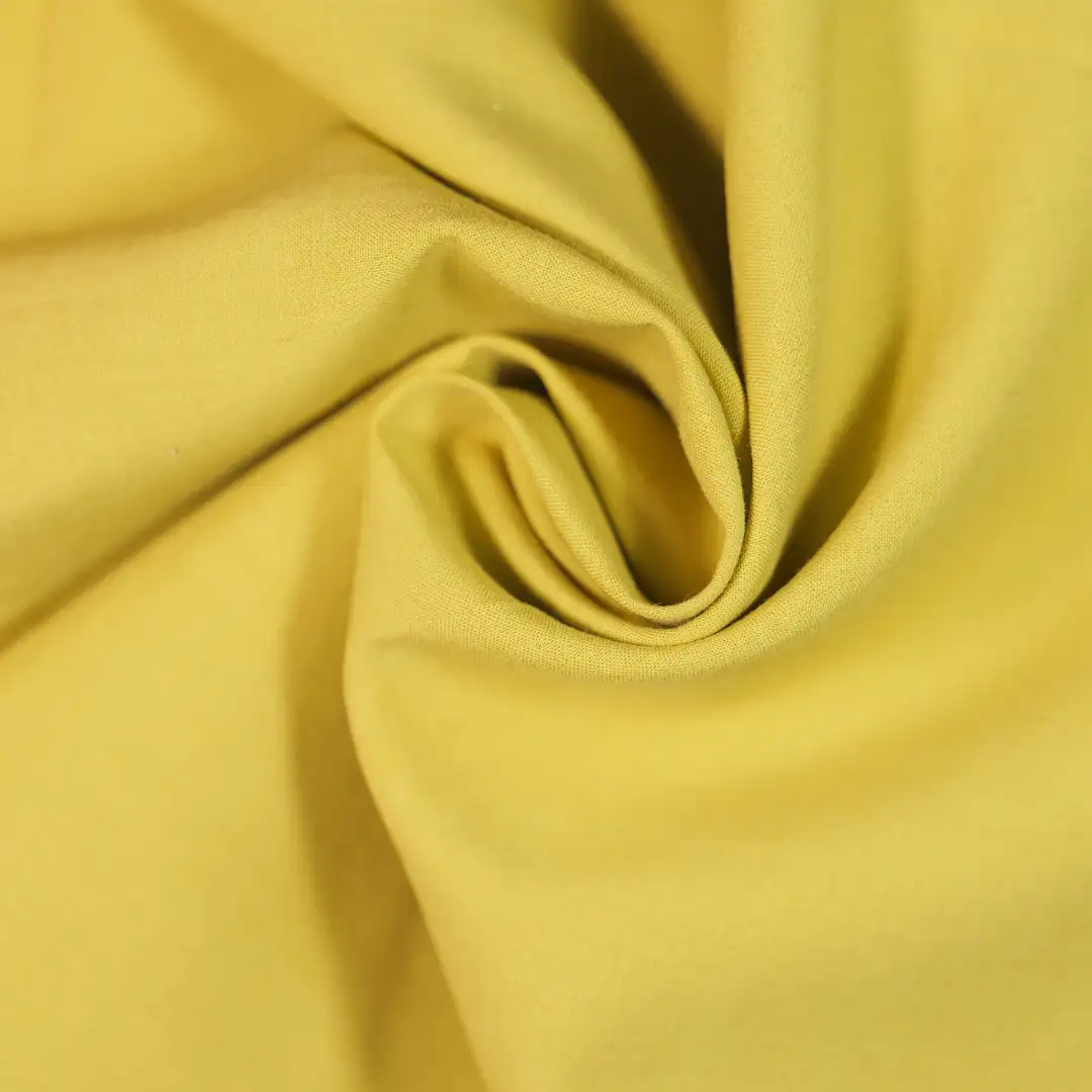 China Fabric for Shirt,Pants,Backless Beach Dress Cotton Plain Natural Woven Fabric Cotton yellow color buy from China wholesaler bulk order at wholesale price free worldwide shipping Alibaba