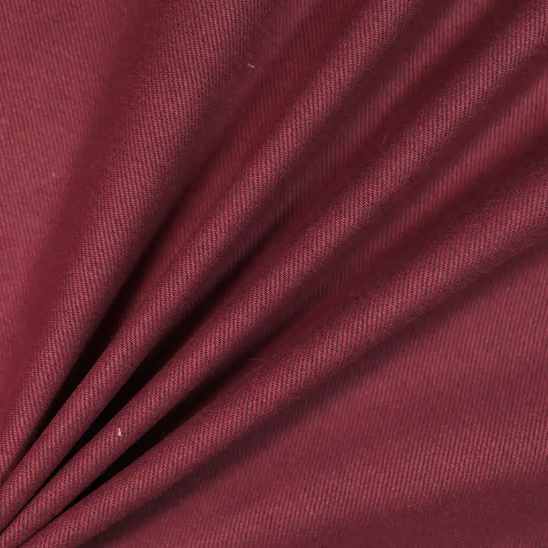 China Fabric for Shirt,Skirt,Backless Beach Dress Tencel/Cotton Plain Natural Woven Fabric Tencel Cotton dark red color buy from China wholesaler bulk order at wholesale price free worldwide shipping Alibaba