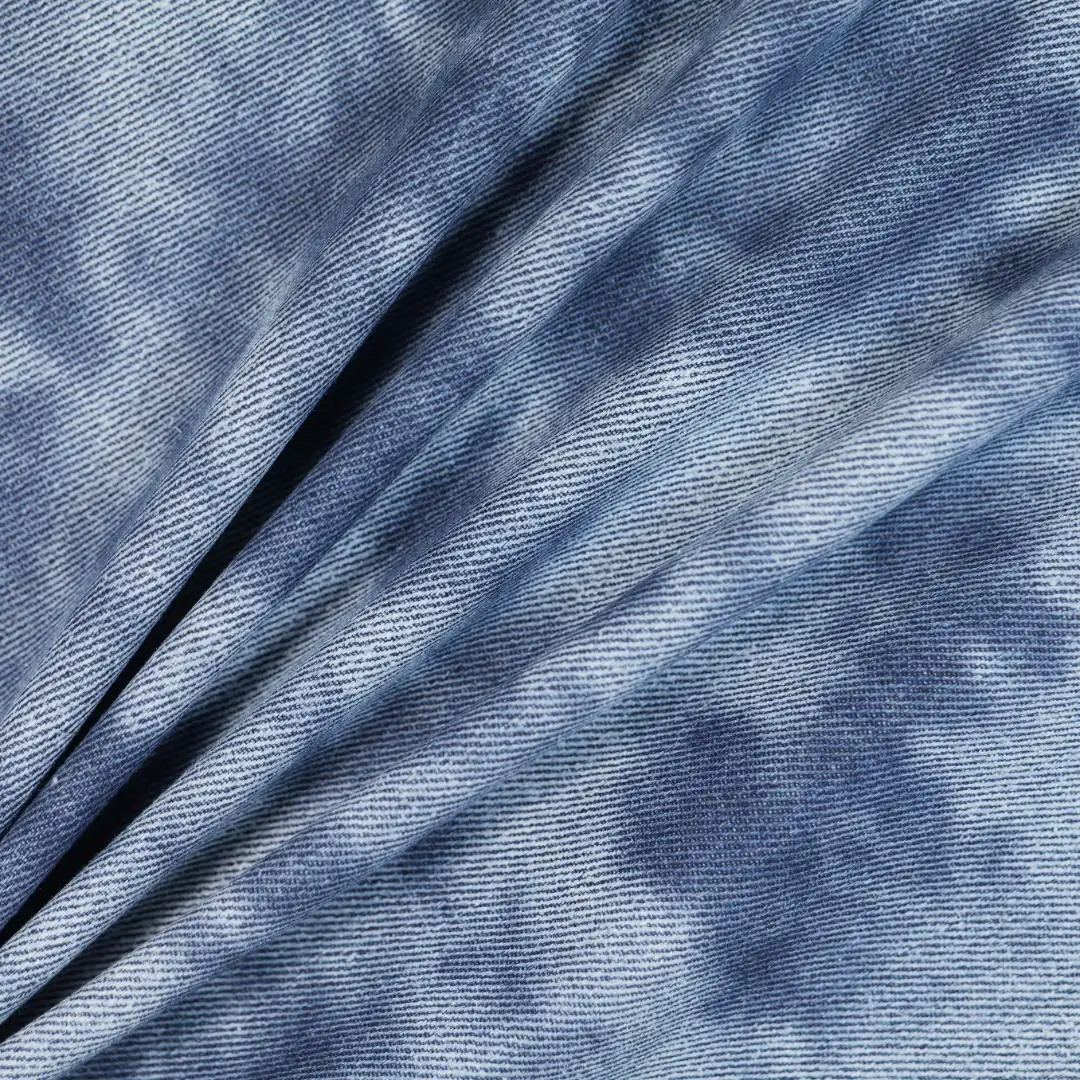 China Fabric for Shirt,Pants,Skirt Twill Woven Blended Fabric Cotton Polyester BLUE color buy from China wholesaler bulk order at wholesale price free worldwide shipping Alibaba