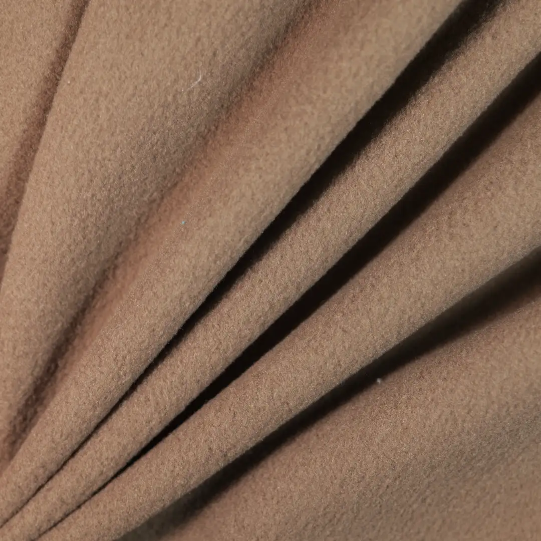 China Fabric for Jackets,Hoodie Polar Fleece Knit Fabric Polyester Spandex brown color buy from China wholesaler bulk order at wholesale price free worldwide shipping Alibaba