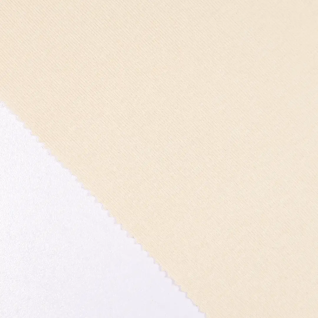 China Fabric for T-Shirt,Polo Shirt,Loungewear Rib Knit Fabric Modal Cotton Elastane Khaki color buy from China wholesaler bulk order at wholesale price free worldwide shipping Alibaba