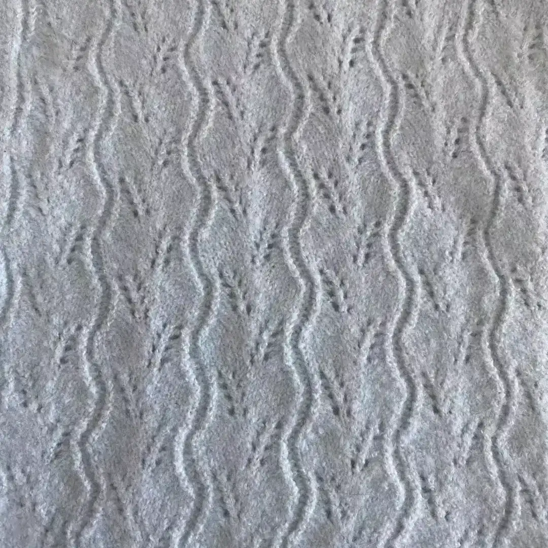 China Yarn for Open Cardigan (Sweater) Mossy Yarn Fancy Yarn Recycled Polyester Polyester Elastane Blue /Grey color buy from China wholesaler bulk order at wholesale price free worldwide shipping Alibaba