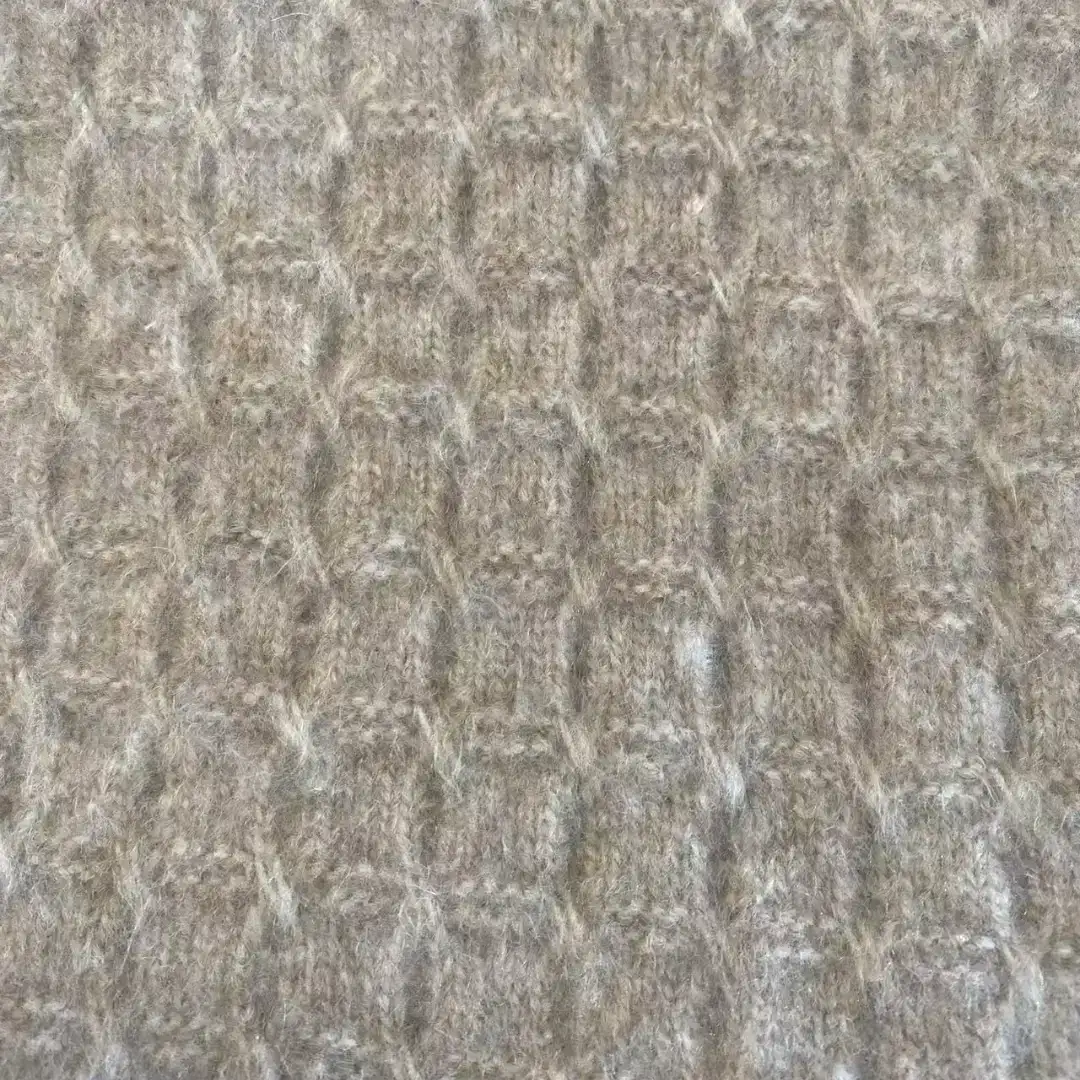 China Yarn for Open Cardigan (Sweater) Air Spun Yarn Fancy Yarn Nylon Acrylic Wool 黄棕20240428-203 color buy from China wholesaler bulk order at wholesale price free worldwide shipping Alibaba