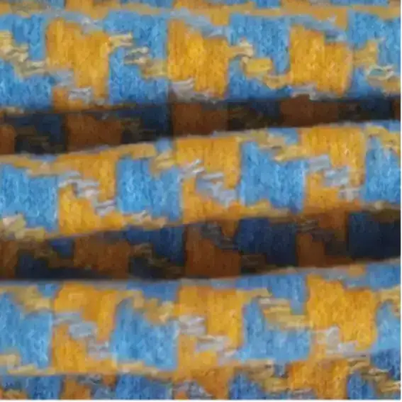 China Yarn for Ladies Vest (Sweater),Half-Zipper Cardigan (Sweater),Round Neck Pullover (Sweater),Women's Pants (Sweater),Roll Neck Jumper (Sweater) Mossy Yarn Fancy Yarn Recycled Polyester Acrylic Polyester Elastane Grey/Blue/Yellow color buy from China wholesaler bulk order at wholesale price free worldwide shipping Alibaba