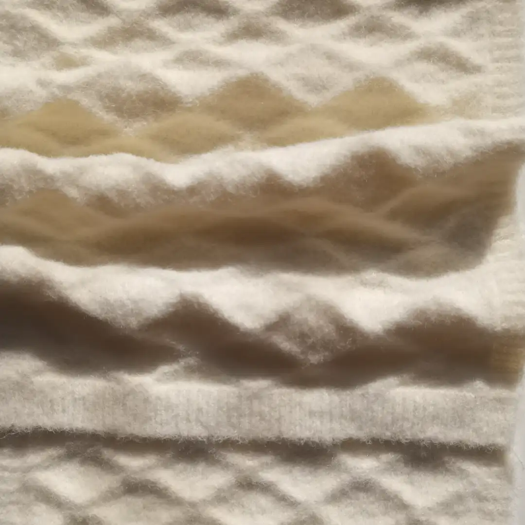 China Yarn for Ladies Vest (Sweater),Men’s Vest (Sweater),Kids V-Neck Cardigan (Sweater),Wide Shoulder Vest (Sweater),Baby Crew Neck Jumper (Sweater) Feather Yarn Fancy Yarn Nylon 11-0701TCX color buy from China wholesaler bulk order at wholesale price free worldwide shipping Alibaba