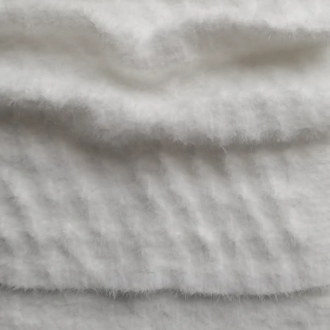 China Yarn for Ladies Vest (Sweater),Men’s Vest (Sweater),Kids Crew-Neck Cardigan (Sweater),V-Neck Button Down Vest (Sweater),Kids Bow-Tie Cardigan (Sweater) Cat Feather Yarn Fancy Yarn Nylon White color buy from China wholesaler bulk order at wholesale price free worldwide shipping Alibaba